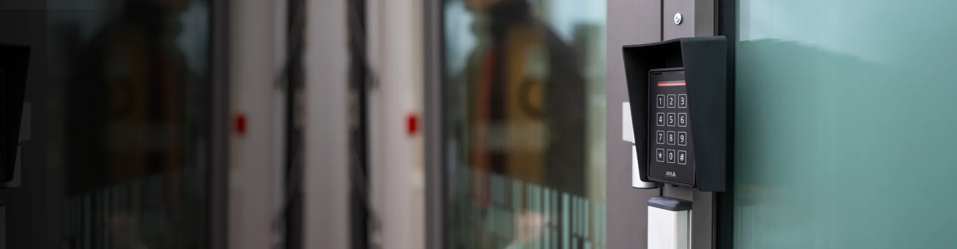 Axis commercial access control reader and credential