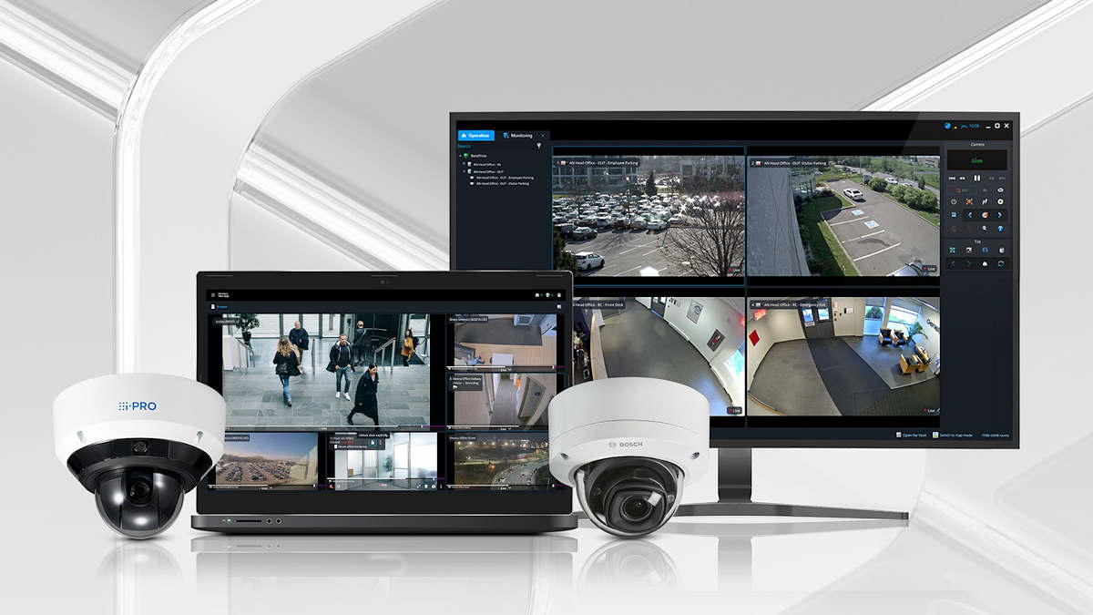 Genetec commercial access control reader and credential